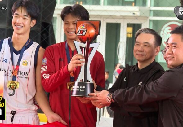 บรรยากาศรอบชิงแชมป์ประเทศไทย บาสเกตบอล 3X3 นักเรียนชาย แชมป์กีฬา 7HD 2026